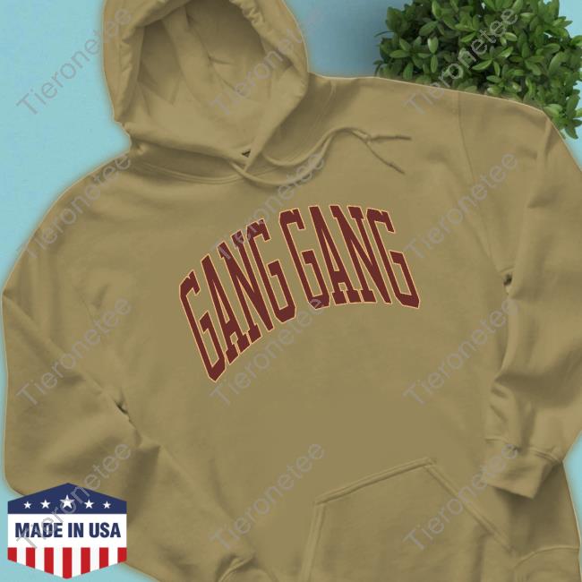 The Von Store Shop Merch Gang Gang Sand Hooded Sweatshirt