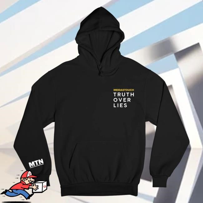 Official MeidasTouch Truth Over Lies Popover Hoodie