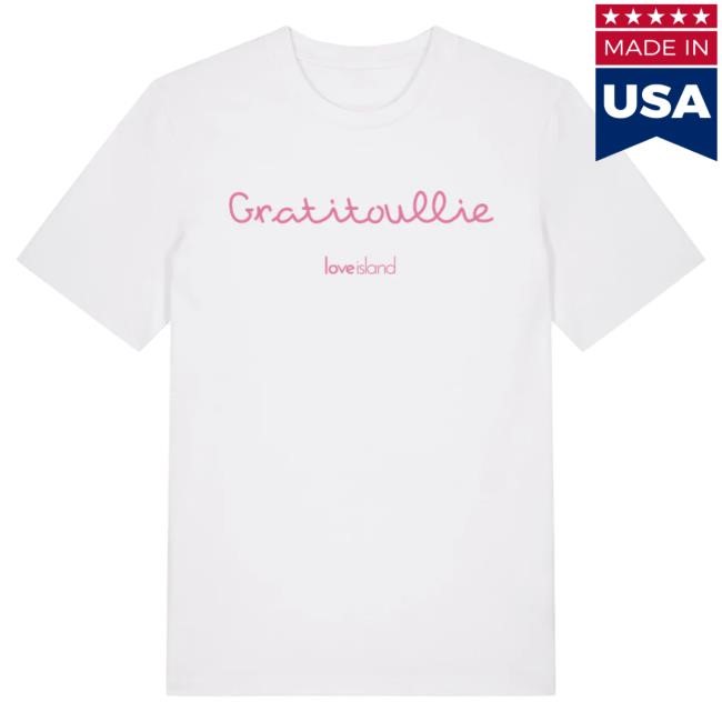 Love Island Gratitoullie Pink Print Hot Shirt | Love Island Merch Store Official