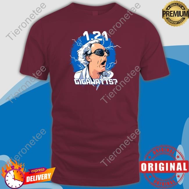 1.21 Gigawatts Shirt Michael J Fox