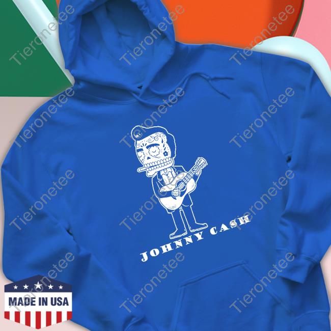 Dom Lucre Johnny Cash Calavera Gocco Skull Shirt