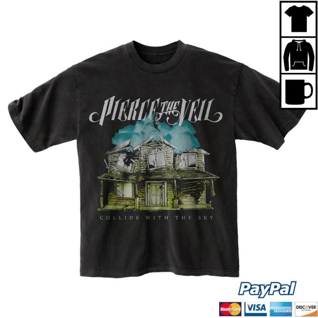 Official Pierce The Veil Merch Store Collide With The Sky Top Shirt Pierce The Veil Clothing Shop Ptv Merch