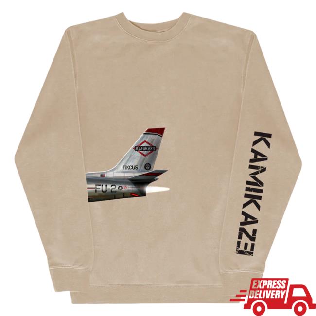 Eminem Slim Shady Clothing Shop Store Plane Kamikaze Album Long-Sleeve SlimShady Merch