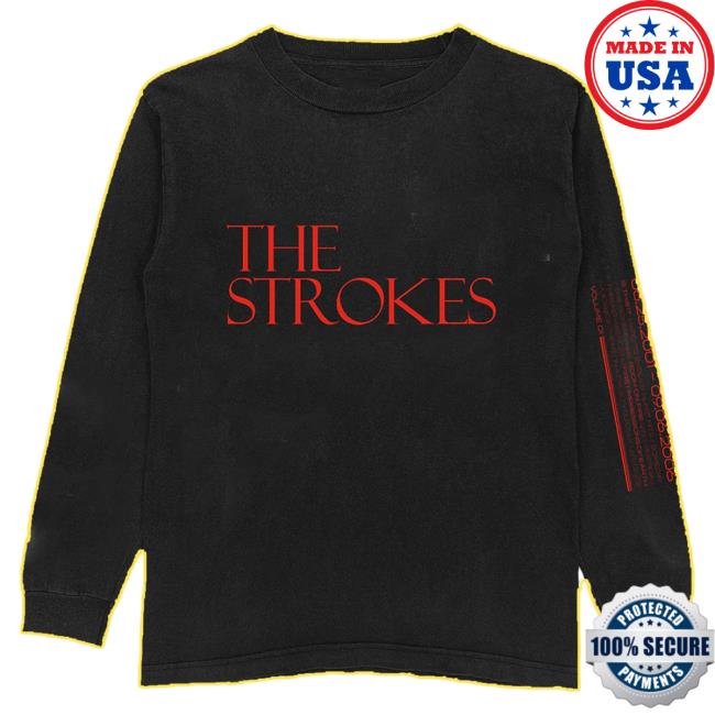 Official The Strokes Merch Store The Singles Volume 01 L/S Tee The Strokes Apparel TheStrokes
