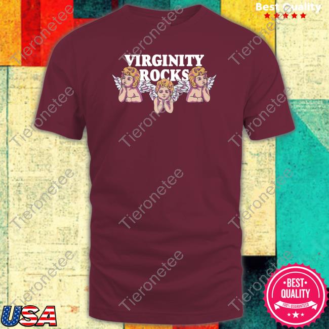 Virginity Rocks Angels Hooded Sweatshirt