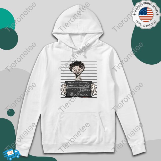 Official Knuckle Bump Farms Emmanuel Todd Lopez Hooded Sweatshirt