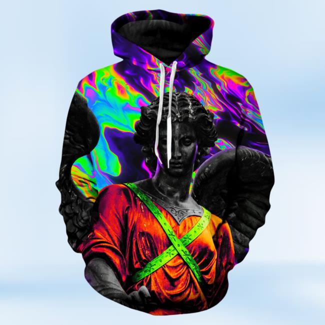 Official Iedm Clothing Rave Angel Unisex Tee 3D All Over Print