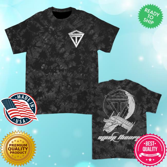 Official Sleep Theory Merch Store Shop Moon Shirt 2024 (Crystal Black Dye) SleepTheory