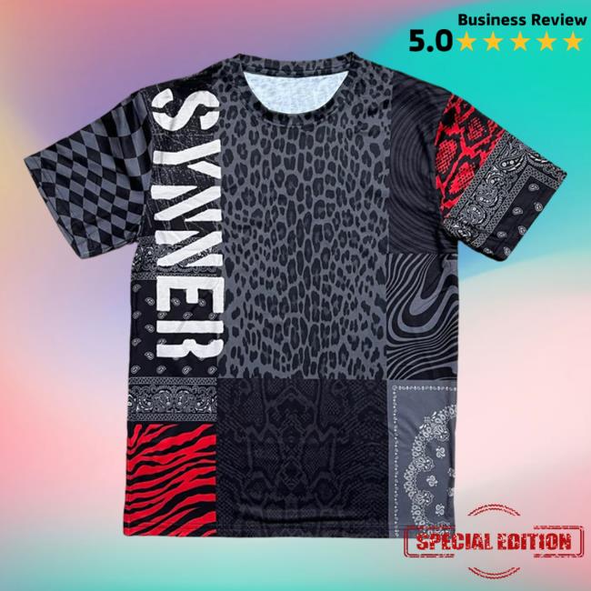 Official The Synyster Gates Store Synner Merch Patchwork Tee