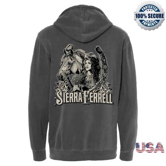 Official Sierra Ferrell Merch Shop Sierra Ferrell Horseshoe Sweatshirt SierraFerrell