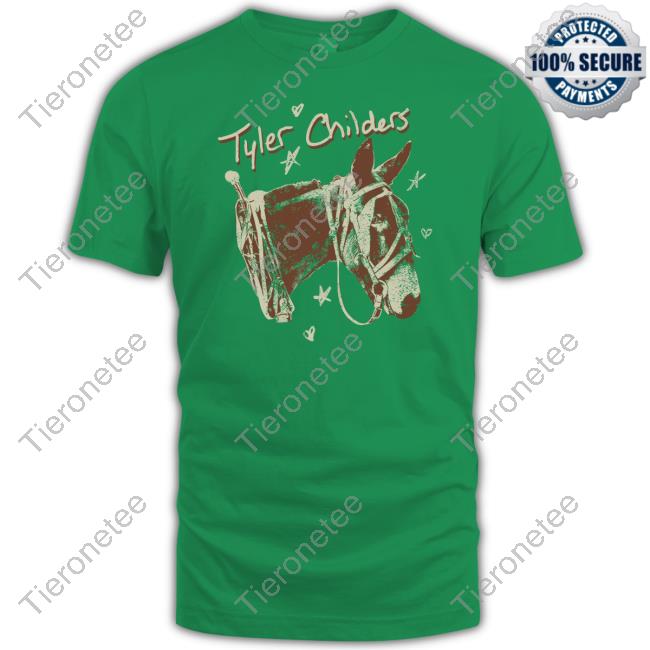Official Tyler Childers Merch Green Mule T-Shirt