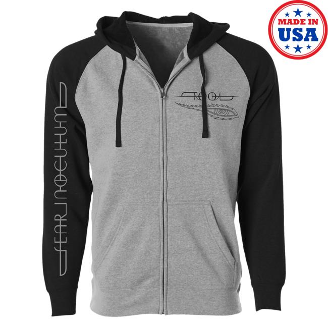 Official Tool Merch Muisc Band Clothing Store Shop Tool Fear Inoculum Zip Up Hoodie ToolBand ToolMusic