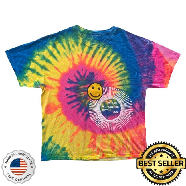 Official Dead Clothing Store Shop Cpfm We Are All Powered By The Sun 1/1 Tie Dye Tees Gratefuldead Merch Cactus Plant Flea Market