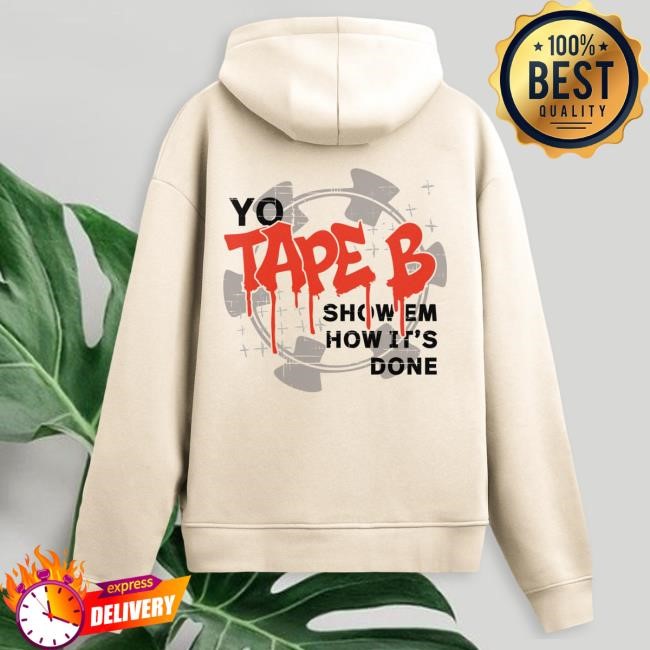 Official Tape Beats Tape B - Drippin Hoodie - Bone