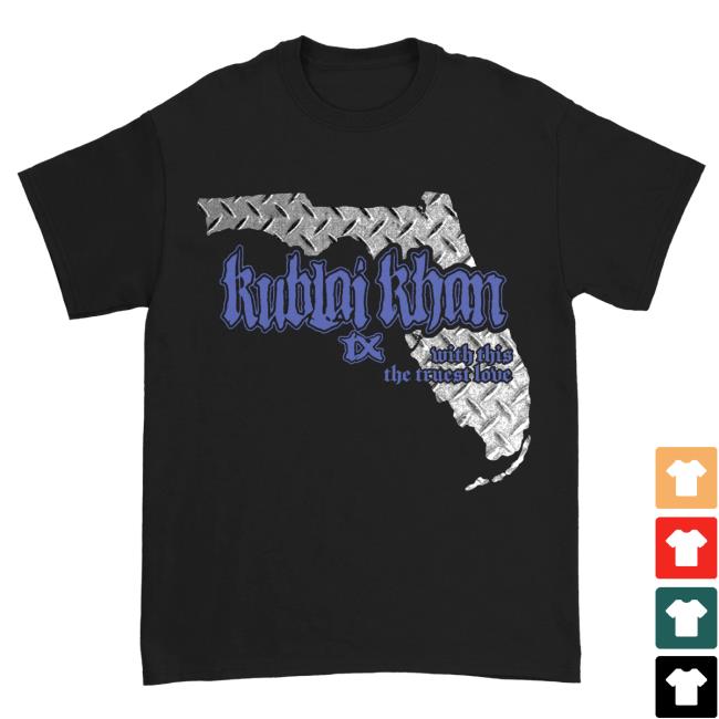 Official Kublai Khan TX Shop Merch Florida Relief Shirt