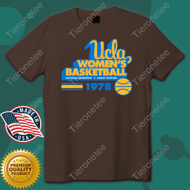 Official Homefield Merch Ucla 1978 Women's Basketball Tee