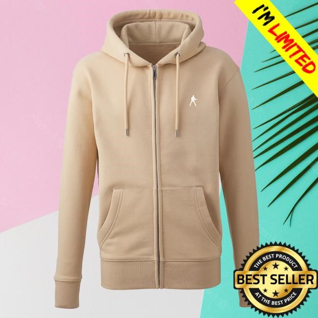 Official George Michael Merch Store George Michael Icon Pullover Hoodie (Sand)