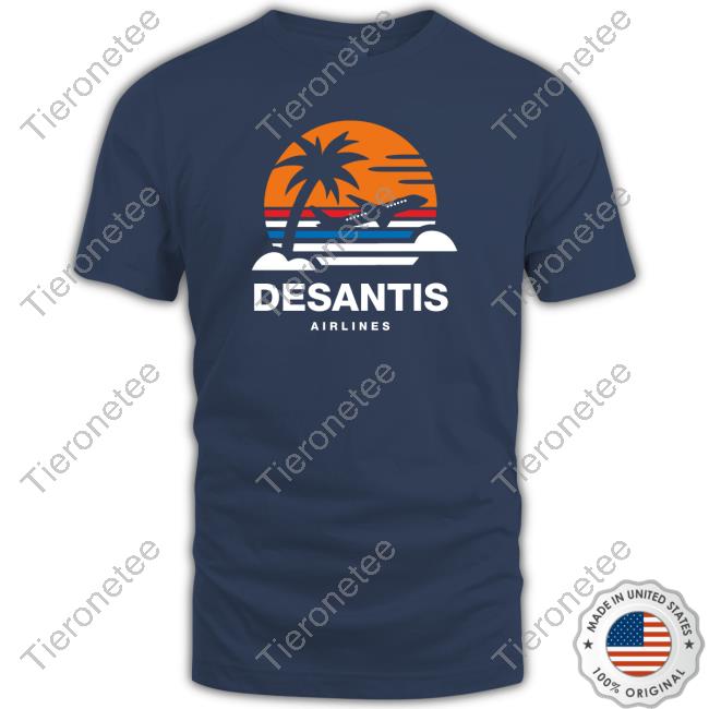Official Ron Desantis Prison Mitch Desantis Airlines Shirts