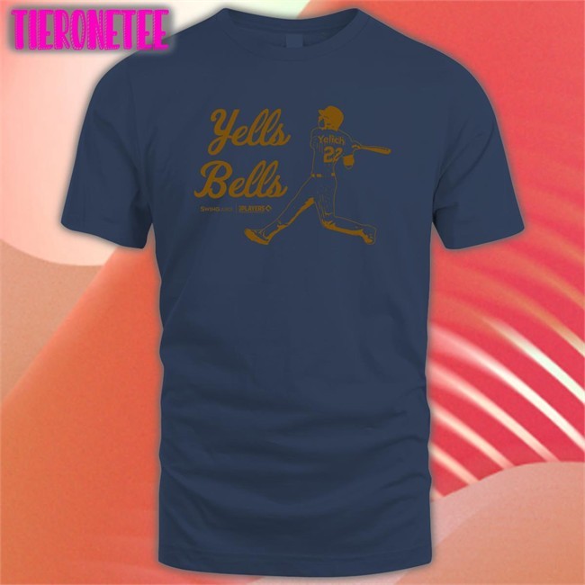 Christian Yelich Yells Bells Tee Shirt Brewers Raptor